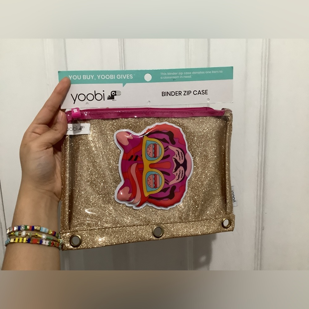 Yoobi Tiger Zip Pencil Case